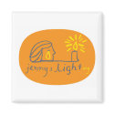 Orange Magnet by randygibbs Orange Magnet