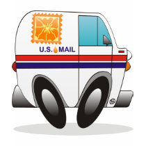 Orange Mail Truck t-shirts by graphxpro Orange Mail Truck t-shirts