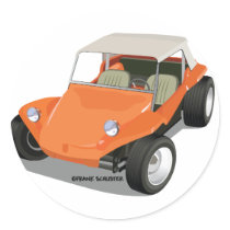 Orange Manx Only stickers by frengi Orange Manx Only stickers