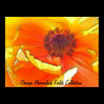 Orange Marmalade Fields Collection. posters