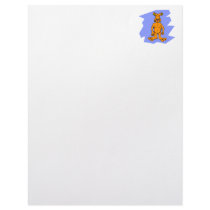 Orange Martian Letterhead Design