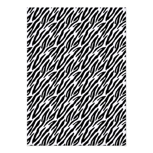 Orange Martini and Zebra Pattern Announcement