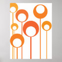 orange meadow_01 posters