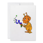 Orange Mean Alien Personalized Announcement