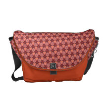 Orange Messenger Bag