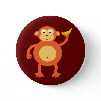 Cartoon Orange Monkey