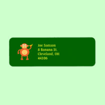 Orange Monkey labels