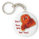 Orange 'Mon'Keys Keychain