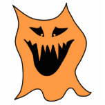 Orange Monster. Acrylic Cut Outs
