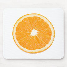 Orange Mouse Pads