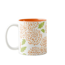 Orange Mums Mug