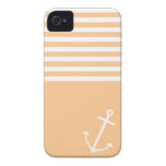 Orange Nautical iPhone 4 Case-Mate Cases