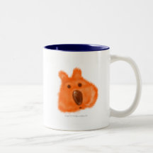 Orange Nosed Critter Coffee Mugs