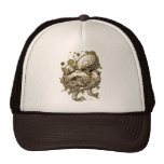 orange octopus -Sep Trucker Hats