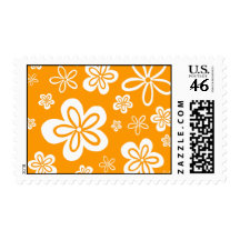 Orange Oopsy-Daisy Stamp
