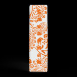 Orange Paisley Class of 2010 Binder