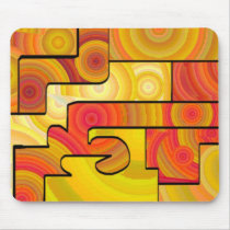 Orange Parade mousepads
