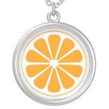 orange. pendants