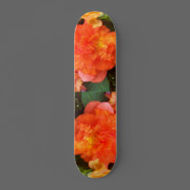Orange Peony skateboards