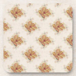 Orange Petals on a Fower Coaster