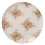 Orange Petals on a Fower Plate