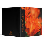 Orange Pig Face binders