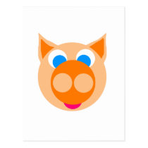 orange piggy postcards