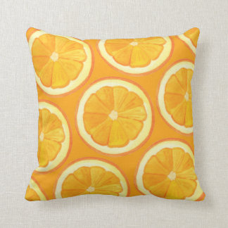 orange slice pillow