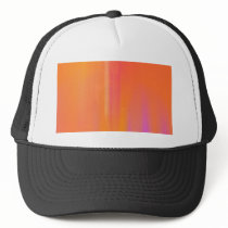 Orange & Pink Motion Blur: Hat