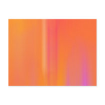 Orange & Pink Motion Blur: Post Card