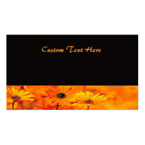 orange poppies business cards by secondwynd orange poppies business cards