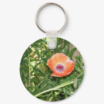 Orange Poppy Keychain by stonedorphotos Orange Poppy Keychain