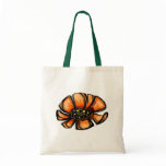 Orange Poppy Watercolor Tote Bags