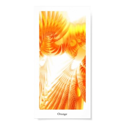 Orange Poster by Clushje