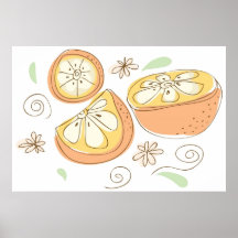 Orange poster