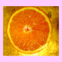 Orange Print