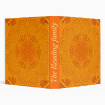 orange provencal binder