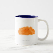 Orange PuffBall Critter Coffee Mug