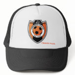 ORANGE PULSE TRUCKER HAT