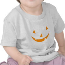 Orange Pumpkin Face Shirts