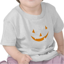 Orange Pumpkin Face t-shirts by Groovynet Orange Pumpkin Face t-shirts