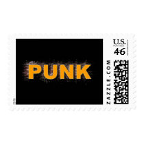 Orange Punk postage by zkislar Orange Punk postage