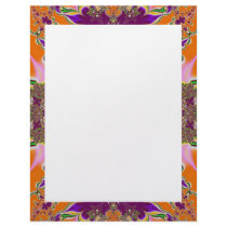 orange purple fantasy letterhead by DonnaGrayson orange purple fantasy letterhead