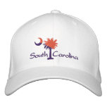 Orange-Purple SC Palmetto Embroidered Hat
