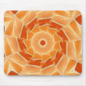 Orange Red Kaleidoscope Art 1 mousepads by KaleidoscopeArt Orange Red Kaleidoscope Art 1 mousepads