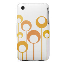 orange retro dandelion Case-Mate Case casemate cases