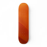 orange retro custom skateboard