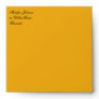 Orange Return Address Env...