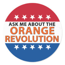 ORANGE REV BUTTON STICKER