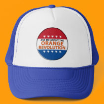 ORANGE REVOLUTION hats by clarachandler ORANGE REVOLUTION hats